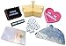 Cookie Imprinter - Customizable Alphabet Cookie Cutters Set with Separate Letter Stamp and Treat Bags - Create Personalized Messages