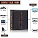 HDMI Switch 2x2 HDMI Splitter 2 Inputs 2 Outputs HDMI Switcher Support 4k 1080P 3D Compatible with PS3/4 Xbox Fire Stick Roku