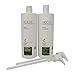 Bundle-4 Items : Abba Pure Gentle Shampoo And Conditioner, 33.8 Oz & 2 liter pumps