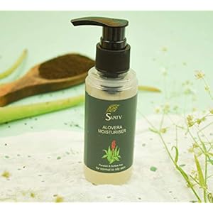 SVATV-Ultra-Hydrating-Moisturizer-Paraben-Sulfate-Free-Made-In-India-Alovera-Oily SVATV Aloe Vera Face Moisturizer and Body Lotion For Normal, Sensitive & Oily Skin - Hydrating Soothing Collagen Cream…