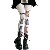 JOLILUNA Whimsy Twee Bug Print Funky Tights