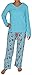 Alki'i Women's Winter Fleece Lounge Pajama Set