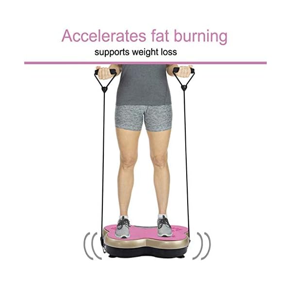 YANGLOU-Fitness Equipment Professional sports Vibration Trainers with Resistance Band, Vibration Platform Machines…