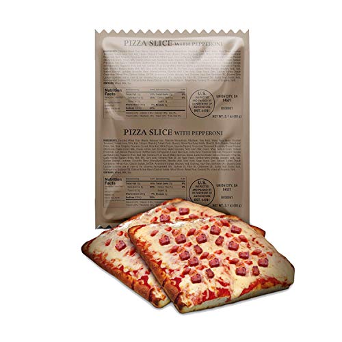 MRE Pizza Slice with Delicious Mozzarella Cheese and Pepperoni 3 years