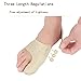 Bunion Corrector and Bunion Splints, Protector Sleeves for Toe Separators, Support Treat Pain in Hallux Valgus, Big Toe Joint, Hammer Toe, Aid Surgery Treatment, Easy Wear in Shoes (5 Pieces Set) (S)
