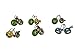 Jay Franco Nickelodeon Teenage Mutant Ninja Turtles Resin Shower Curtain Hooks