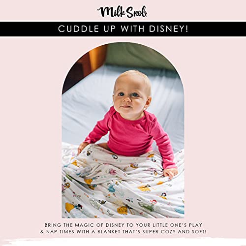 Milk Snob Disney Princesses Baby Blanket Super Soft, Weighted, Dual
