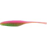 Big Bite Baits 5'' Jerk Minnow Fork Tail/Electric Chicken (5 Pack)