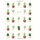 2018: Cactus Weekly Monthly Planner; Small Undated Monthly Planner; Cute Academic Daily Planner for Women, Teachers; Cactus Planner Organizer