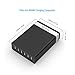 USB Charger, TROND G6 (12A/60W, 6-Port) Desktop USB Charging Station Hub Multi-Port USB Wall Charger, for iPhone 6s / 6 / 6 Plus, iPad Air 2 / mini 3, Galaxy S6 / Edge / Plus, Note 5 and More (Black)