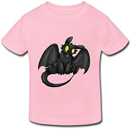 Boys Girls (age 2-6) How To Train Your Dragon Toothless Cotton T Shirt