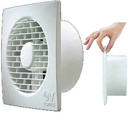 Vortice 11124 'Punto Filo' MF 120/5" Axial Utility Room Extractor Fan with Integral Back Draught Shutter (for use with 5"/125mm duct) - Image 4