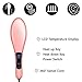 ADTZYLD Hair Straightener Brush, Hair Straightening Brush Comb Ionic Ceramic Upgraded Professional LCD Display Electric Straightening Irons Straight for Women (Pink)thumb 4