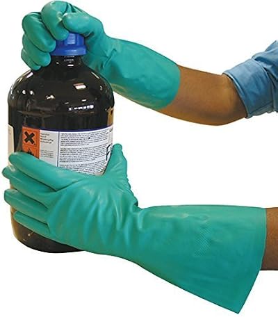 Polyco Matrix Nitri-Chem Nylon Liner Polyurethane Chemical Gloves M L XL