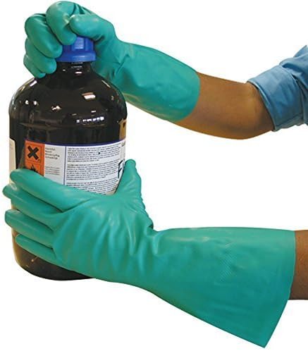 Polyco Matrix Nitri-Chem Nylon Liner Polyurethane Chemical Gloves M L XL