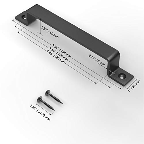 6 Handle+Black+Solid+Sliding+Garages