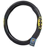 BDK WBSW-1301 Black Batman Steering Wheel Cover