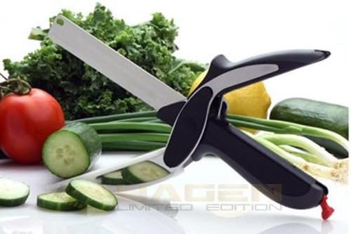 Amazing cutter food 3-1 Chopper zigzag Slicer Vegetable Fruit, cooking tool gadget, Genius in your kitchen