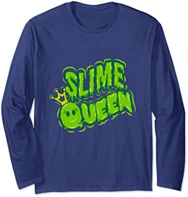 Unisex Slime Queen Shirt , Slime Tshirt for Girls , Slime T Shirt XL: Navy