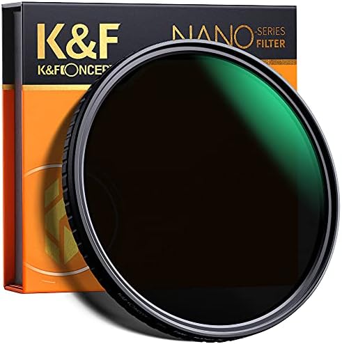 Amazon Neutral Density Filter 58mm K&F Concept 82mm Variable ND