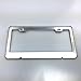 One Laser Engraved Black Bentley Logo Mirror Stainless Steel License Plate Frame Holder Front Or Rear Bracket Steel Screw Cap