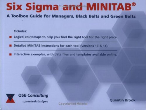Six Sigma and MINITAB by Quentin Brook (2004-01-01)