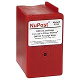 NuPost NPTP700 Compatible Red Ink Cartridge Replacement for Pitney Bowes Postage Meter 793-5 Red