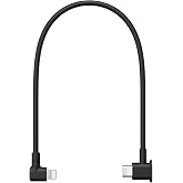 Potensic Atom 2 Remote Control Extension Cable Type-c Elbow to LT Elbow, Length 11.8 inch