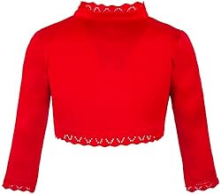 Lilax Little Girls' Knit Long Sleeve Button Closure