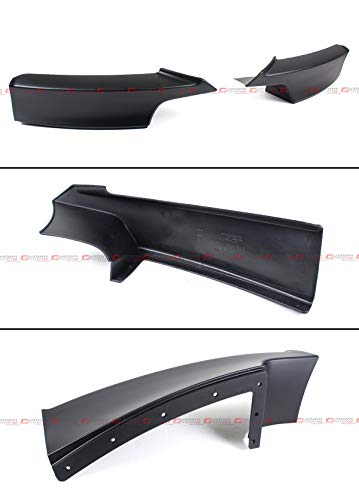 Fits for 2012-2018 BMW F30 F31 3 Series Sedan & Wagon With M Sport Bumper Performance Front Lip Spoiler Splitter Kit- Matt Black Finish - Thumbnail 2
