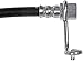 Dorman H620976 Rear Passenger Side Brake Hydraulic Hose Compatible with Select Ford Models