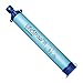 Survival Personal Water Filter (Set of 4) for Camping, Hiking, Backpacking, and Prepping. Portable Purifier is BPA Free and Lightweight. Filtration System LifeStraw Personal Water Filter