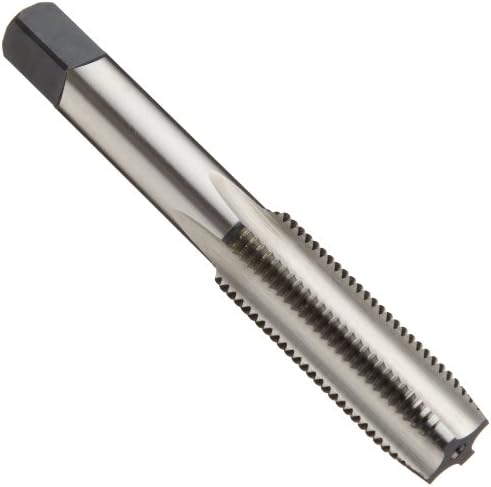 Union Butterfield 1700(M) High-Speed Steel Hand Tap, Uncoated (Bright) Finish, Round Shank With Square End, Plug Chamfer, M1.6-0.35 Thread Size