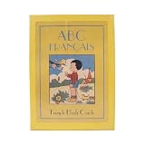 French Retro 1940s Reproduction Flash Cards Alphabet Francais