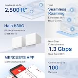 MERCUSYS Halo H30G Mesh Wi-Fi System 1-Pack Whole Home Coverage Up to 1800 sq ft view 3