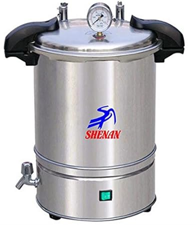 Portable Autoclave Steam Sterilizer High Pressure Sterilizer Electric Autoclave 18L