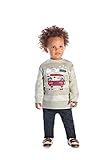 Baby Boy Outfit Infant Sweatshirt and Denim Pants Set Pulla Bulla 3-12 Months