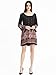 KIRA Women's Vintage Printed Loose Causal Long Sleeve Ethnic Style Tunic Dress X-Large 6429-1