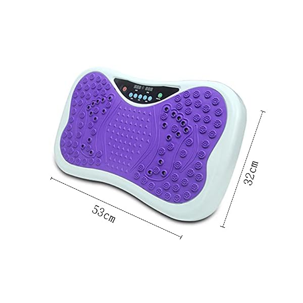 Fitness-Plate-Vibration-PlateSlim-Power-Plate-Home-Workout-TrainerStanding-slimming-machine-body-shaking-machine-Pink Fitness Plate Vibration Plate,Slim Power Plate Home Workout Trainer,Standing slimming machine, body shaking machine-Pink