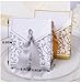 A&S Creavention® Bridal Wedding Party Favor Gift Ribbons Candy Boxes Bags (50, Gold)