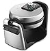 Gourmia FBA Belgian Waffle Maker-Brushed Stainless Steel, Extra Deep, Fast & Easy 180 Degree Flipping, Adjustable Temp, Silver Base
