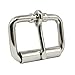 Springfield Leather Company Nickel Plate 1 1/2" Roller Buckle