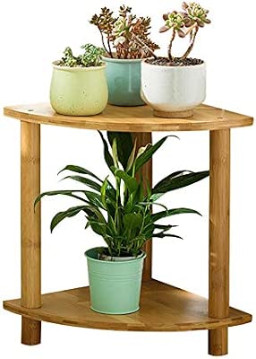 Estantes de plantas Soporte de Plantas de Madera Estante para ...