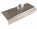 Bon 12-721 10-Inch by 4-Inch Stainless Steel Single Action Walking Concrete Edger with 1-Inch Radius and 1-1/4-Inch Lip