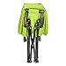 Lucky Bums Moon Camp Kids Indoor Outdoor Comfort Lightweight Durable Chair with Carrying Case, Green, Medium
