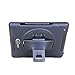 Cellular360 Shockproof Case for iPad 2 iPad 3 iPad 4, Protective and Handy Case with a 360 Degree Rotatable Kickstand and Handle (Black)