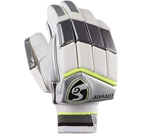 sg left handed batting gloves