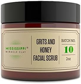Mississippi Miracle Clay Grits And Honey Facial Scrub, 2oz