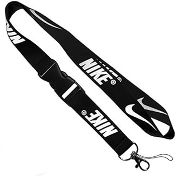 white nike lanyard
