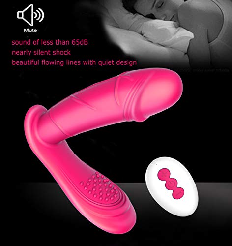 cillbi Magic Wand Massager Wireless Remote Control, Waterproof Silicone Personal Massager Sticks Powerful Shock Vibrations Body Massager Full Relief The Pain Shoulder Back or Legs